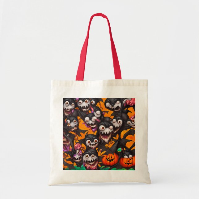 Bolsa Tote Ghouls Trick Ou Tratar (Frente)