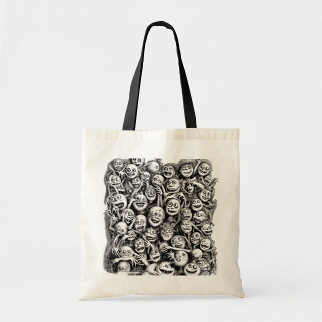 Bolsa Tote Ghouls Trick Ou Tratar (Frente)