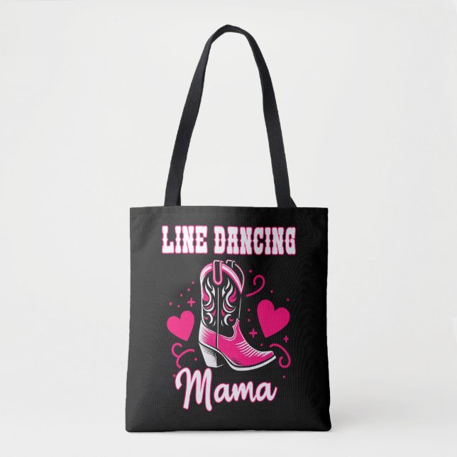 Bolsa Tote Gift da Mama Dançante de Linha (Frente)