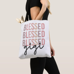 Bolsa Tote Gigi abençoado   Presentes para a avó Gigi