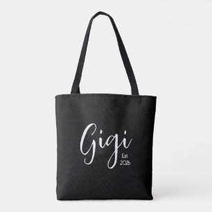 Bolsa Tote Gigi Estabelecida Letra Branca