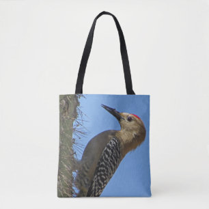 Bolsa Tote Gila Woodpecker Foto do Pássaro do Deserto Sudoest