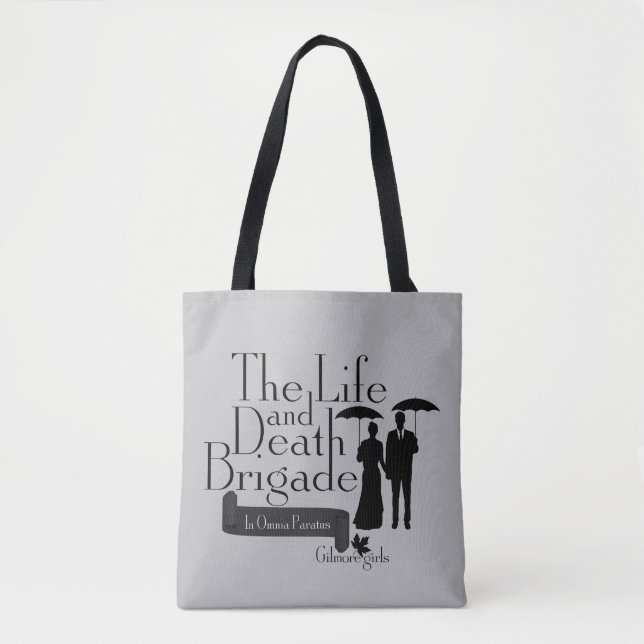 Bolsa Tote Gilmore Girls | Brigada de Vida e Morte (Frente)