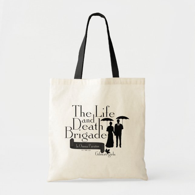 Bolsa Tote Gilmore Girls | Brigada de Vida e Morte (Frente)