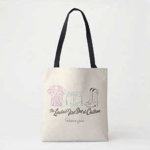 Bolsa Tote Gilmore Girls Lorelai Chilton Roupas Design