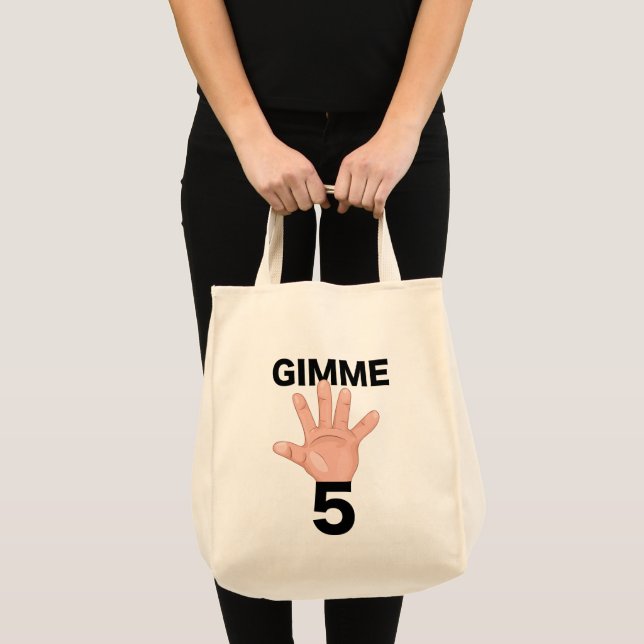 Bolsa Tote Gimme 5 (Frente (produto))
