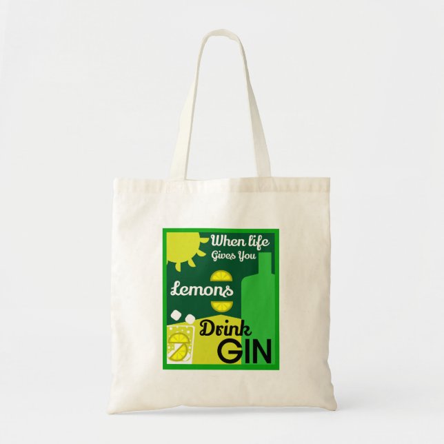 Bolsa Tote Gin Drinkers | Love Gin | Casa Decor | BARES (Frente)