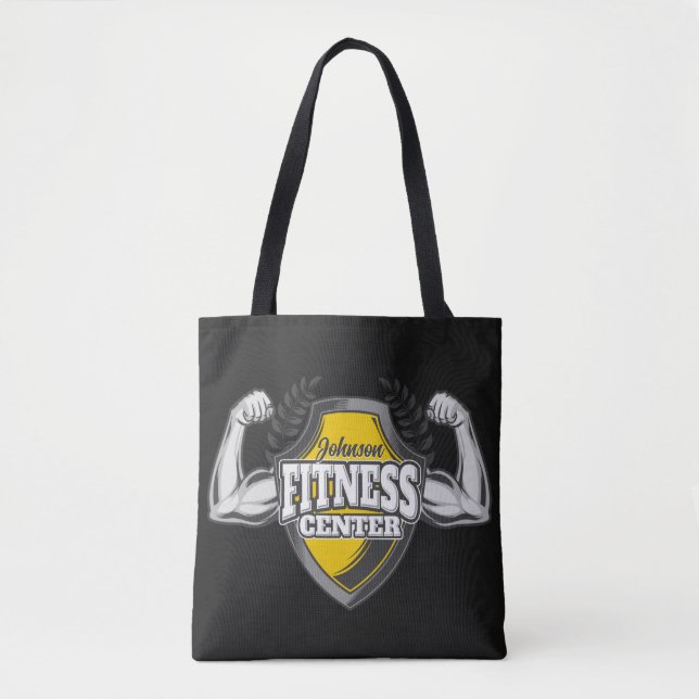 Bolsa Tote Ginásio de Malhação Muscular (Frente)
