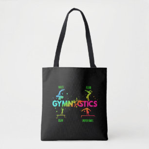 Bolsa Tote Ginástica Feminina Barras Trave Salto Solo