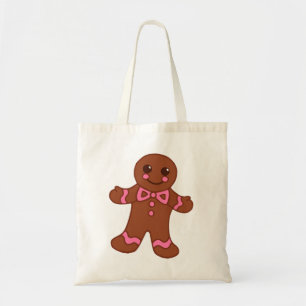 Bolsa Tote Gingerbird Man Bag