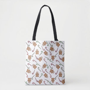 Bolsa Tote Gingerbird Skeleton Man