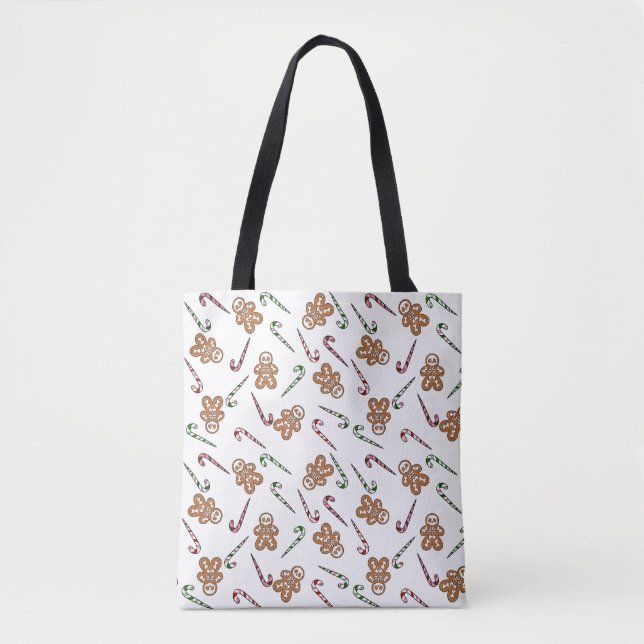 Bolsa Tote Gingerbird Skeleton Man (Frente)