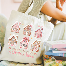 Bolsa Tote Gingerbread Christmas Tote Bag
