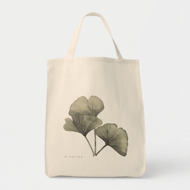 Bolsa Tote Ginkgo Botanical Design Tote Bag (Frente)