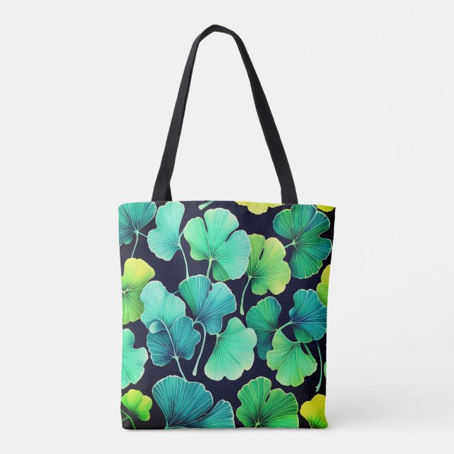 Bolsa Tote Ginko Biloba Folha (Verso)
