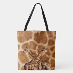 Bolsa Tote Girafa 1A com Impressão Total