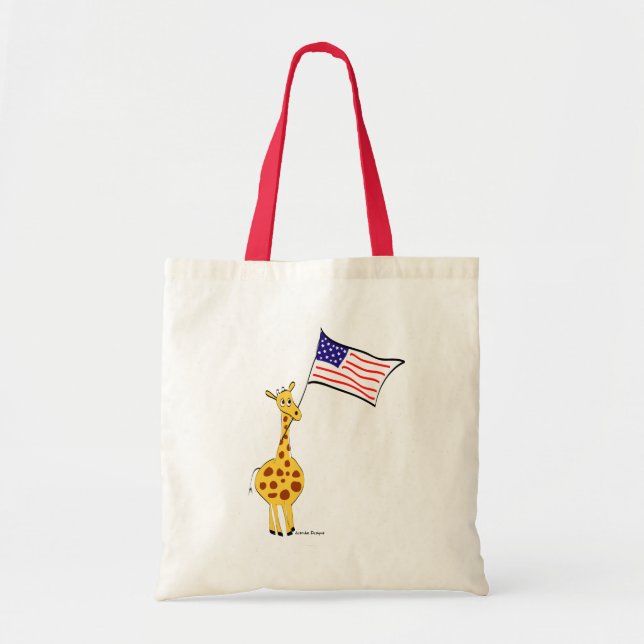 Bolsa Tote Girafa Americana (Frente)