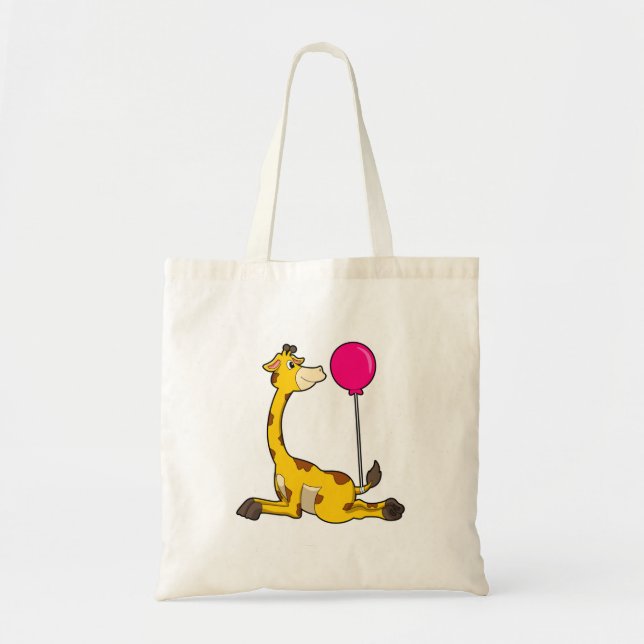 Bolsa Tote Girafa com Balão (Frente)