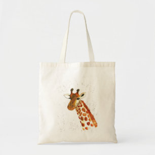 Bolsa Tote Girafa-d-água Animais Selva Safari Africano