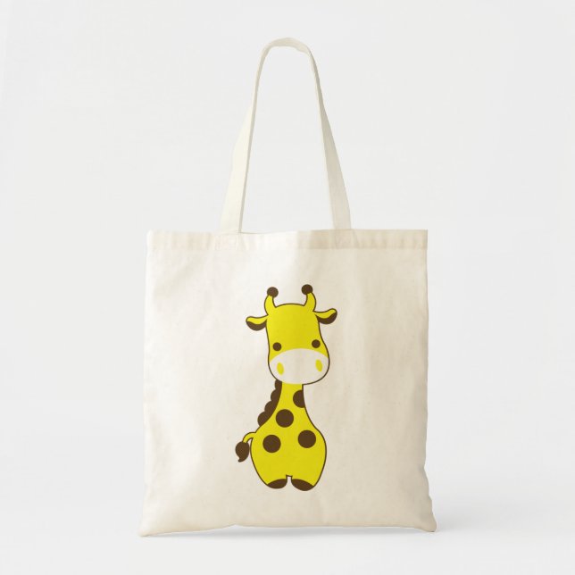 Bolsa Tote Girafa do bebê (Frente)