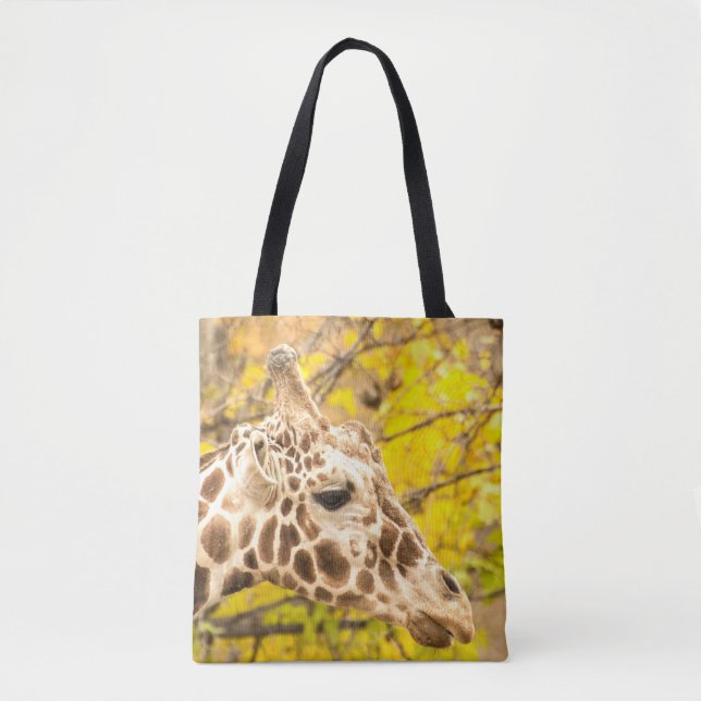 Bolsa Tote Girafa e folhas (Frente)