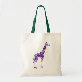 Bolsa Tote Girafa roxo