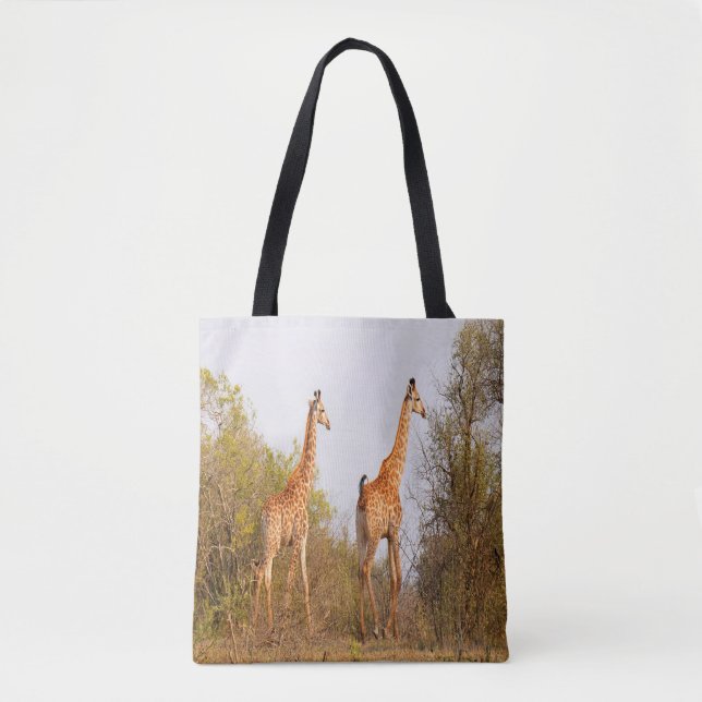 Bolsa Tote Giraffe Pair (Frente)