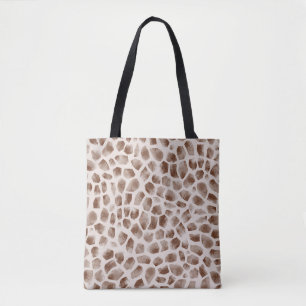 Bolsa Tote Giraffe Wild Animal Skin Pattern