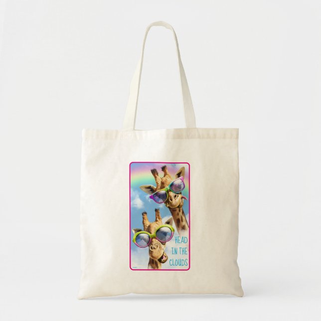 Bolsa Tote Giraffes With Sunglasses (Frente)