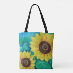 Bolsa Tote Girassóis