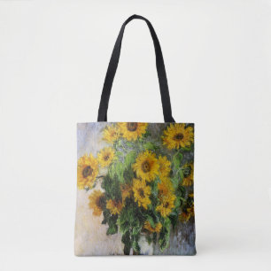 Bolsa Tote Girassóis, 1881, por Monet.