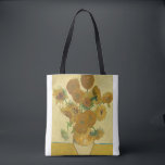 Bolsa Tote Girassóis 1888 por Vincent van Gogh<br><div class="desc">Vincent Willem van Gogh (holandês: [ˈvɪ nsɛ nt ˈʋ lamix vɪ ɱɑ x] (escuta);[nota 1] 30 de março de 1853 - 29 de julho de 1890] foi um pintor Poste-impressionista neerlandês que se tornou, postumamente, uma das figuras mais famosas e influentes da história da arte ocidental. Em uma década, ele...</div>