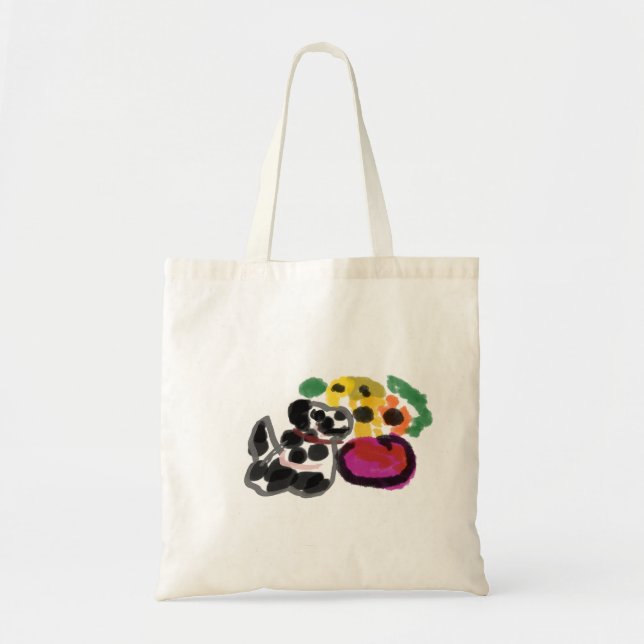 Bolsa Tote girassóis da Dalmácia (Frente)
