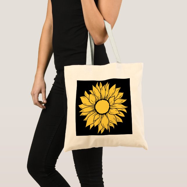 Bolsa Tote Girassol  (Frente (produto))