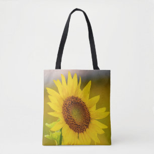 Bolsa Tote Girassol Aproximado 