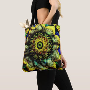 Bolsa Tote girassol Creed: