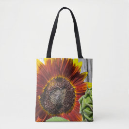 Bolsa Tote Girassol do Pôr do Sol 