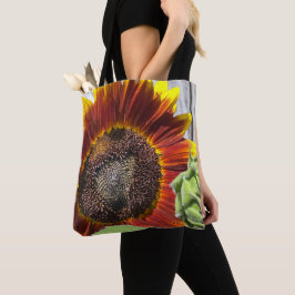 Bolsa Tote Girassol do Pôr do Sol 