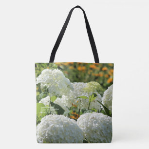 Bolsa Tote Girassol falso do Heliopsis do Hydrangea de