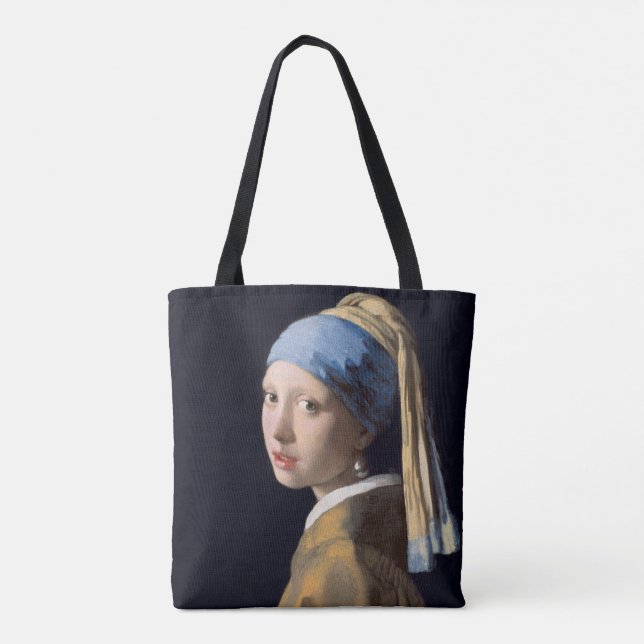 Bolsa Tote Girl with a Pearl Earring (Verso)