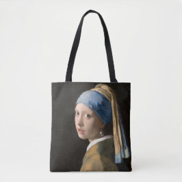 Bolsa Tote Girl with the pearl earring - Johannes Vermeer