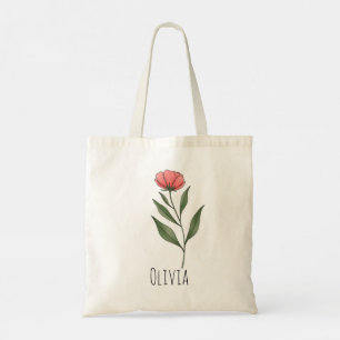 Bolsa Tote Girls Cute and Elegant Flowers Tote Bag