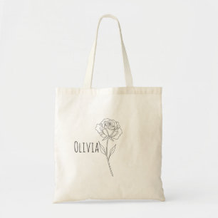 Bolsa Tote Girls Cute and Elegant Flowers Tote Bag