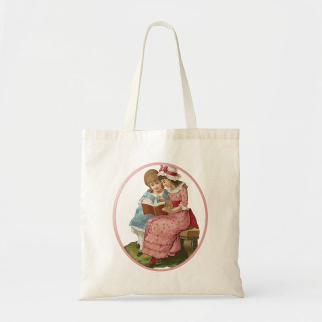 Bolsa Tote Girls Reading (Frente)