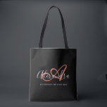 Bolsa Tote Girly Coral Pink Elegante Nome Monograma<br><div class="desc">Personalize a sua linda trendy preto Grocery Bag! O texto abaixo pode ser personalizado para sua frase preferida ou mesmo para seu nome de cheio; você também pode excluí-lo se preferir. Se precisar de ajuda,  por favor,  avise-nos em belytaliarecipes@gmail.com,  e ficaremos felizes em ajudá-lo. © Belytalia 2022</div>