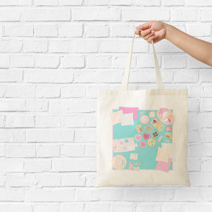 Bolsa Tote Girly Picnic Scene Tote Bag