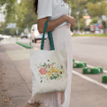 Bolsa Tote Girly Watercolor Tropical Citrus Fruta | Monograma<br><div class="desc">Todas as mulheres precisam de um bom carregar para bolsa em torno de todos os seus aspectos essenciais. Quer seja um presente de dama de honra, um presente de aniversário ou até mesmo um pequeno presente para você mesmo, essas bolsas são práticas e na moda—uma combinação vencedora a cada vez....</div>