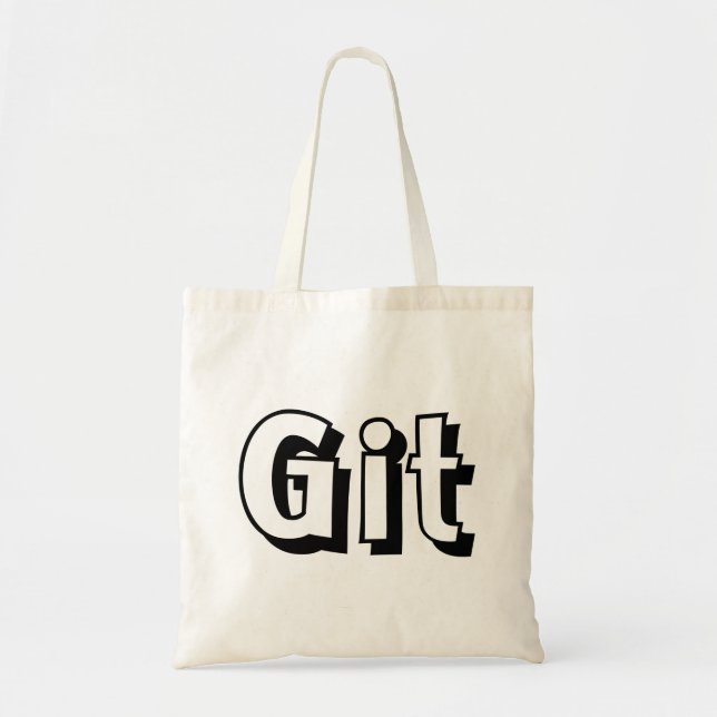 Bolsa Tote Git (Frente)