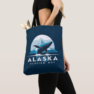 Bolsa Tote Glacier Bay Whale - Alasca