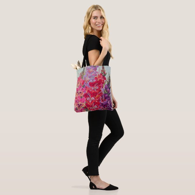 Bolsa Tote Gladiolas em Bloom (No(a) Modelo)
